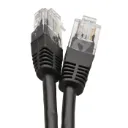 Black Network Ethernet RJ45 Cat5E-CCA UTP PATCH 26AWG Cable 0.3m 30cm